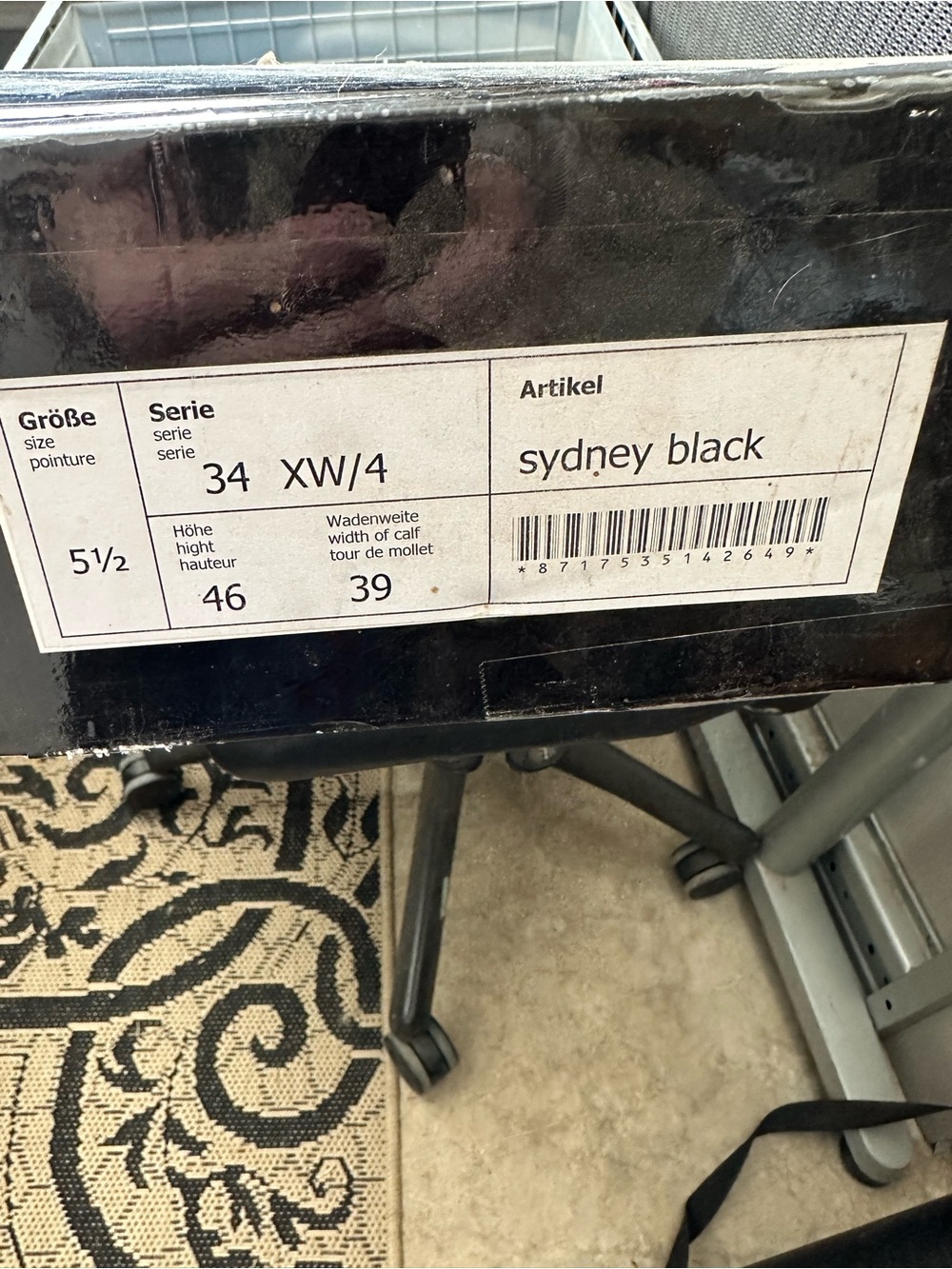 Petrie Sydney Dressage Boots NIB